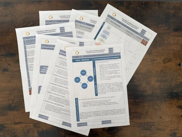Prozessbeschreibung Lenkung von Dokumenten, Lenkung dokumentierter Information, Lenkung dokumentierter Information, Prozessbeschreibung Dokumentenlenkung ISO 9001
